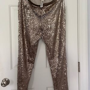 Chico’s Gold sequin pants